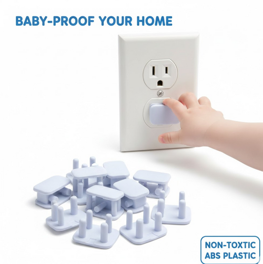 Safety Cover Guards for Electric Socket Plug (Small)