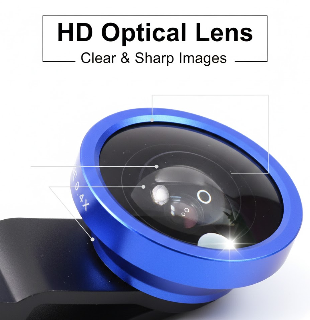 Universal Clip-On Selfie Camera Lens (1 Set)