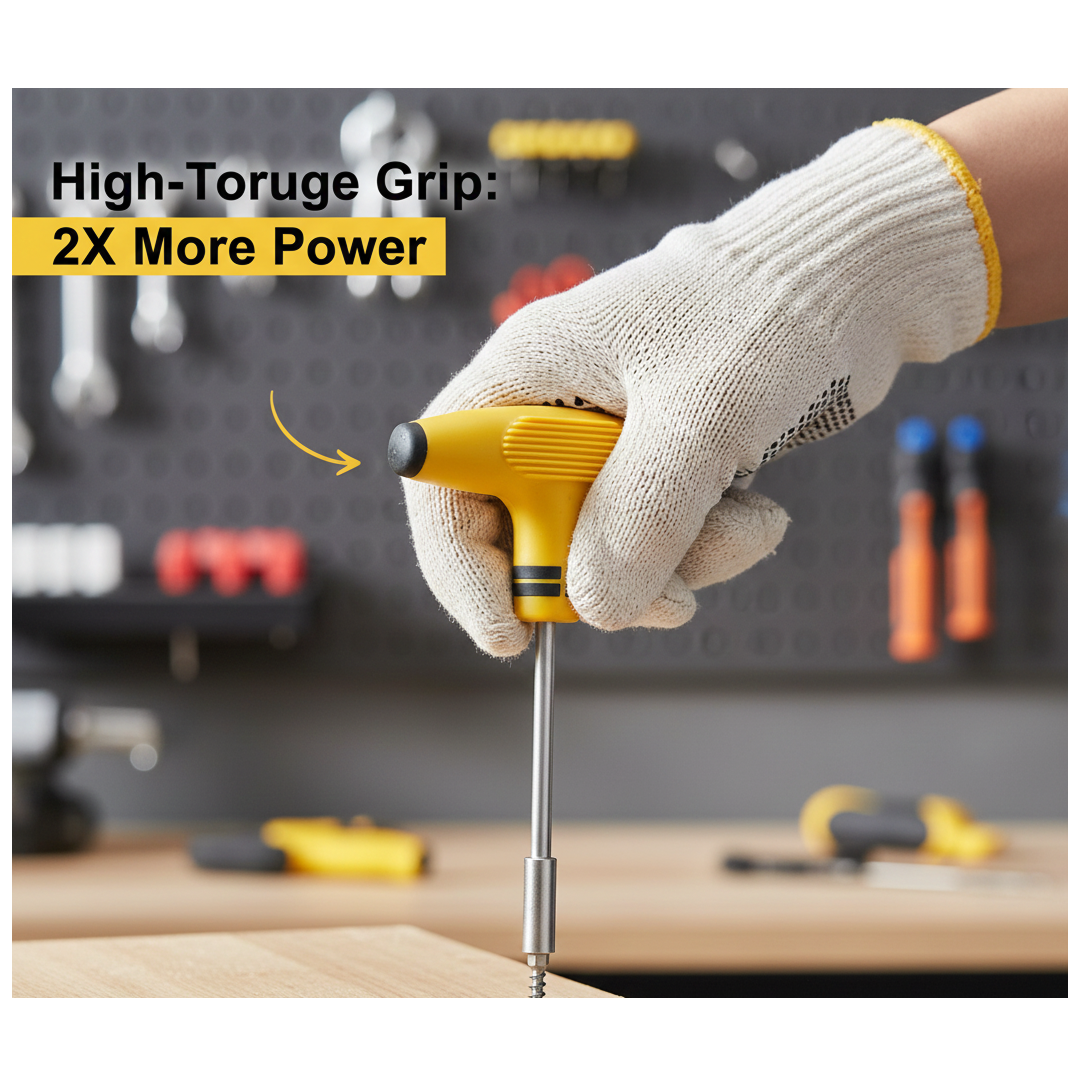 21 pcs T shape screwdriver set Batch Head Ratchet Pawl Socket Spanner hand tools