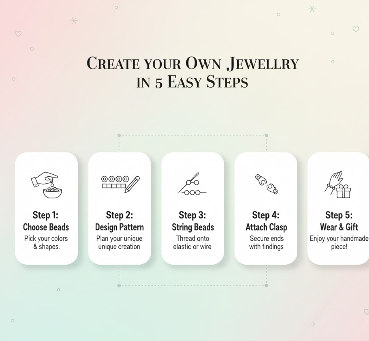 Premium DIY Jewellery Making Kit (1 Set)