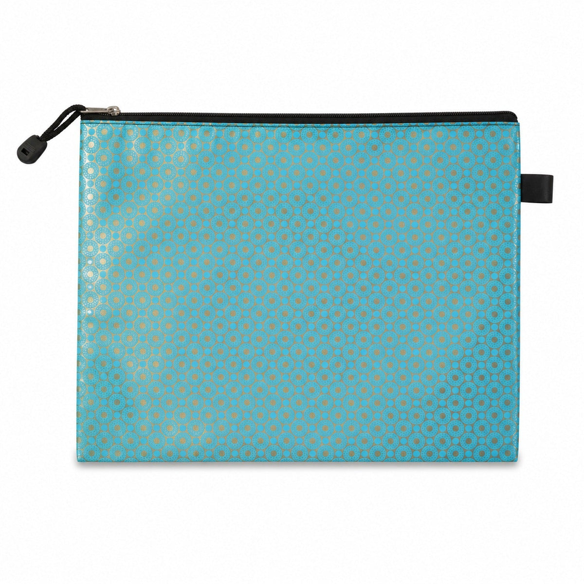 Lightweight printed stationery pouch fits in school bags