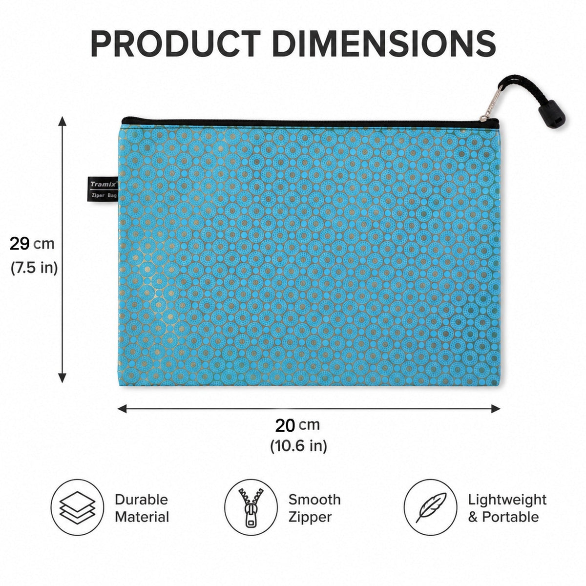 Vibrant school pencil case for boys and girls