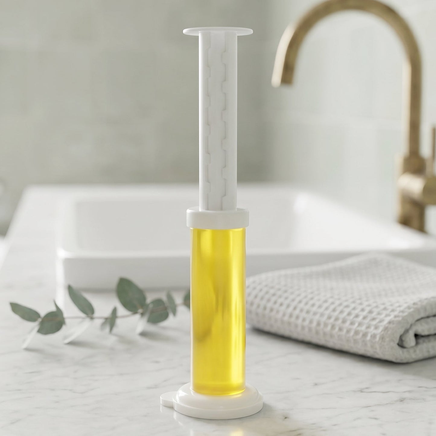 Toilet Gel Cleaner Long-Lasting Flower-Shaped Bowl Cleaner for Fresh Bathroom (1 Pc)
