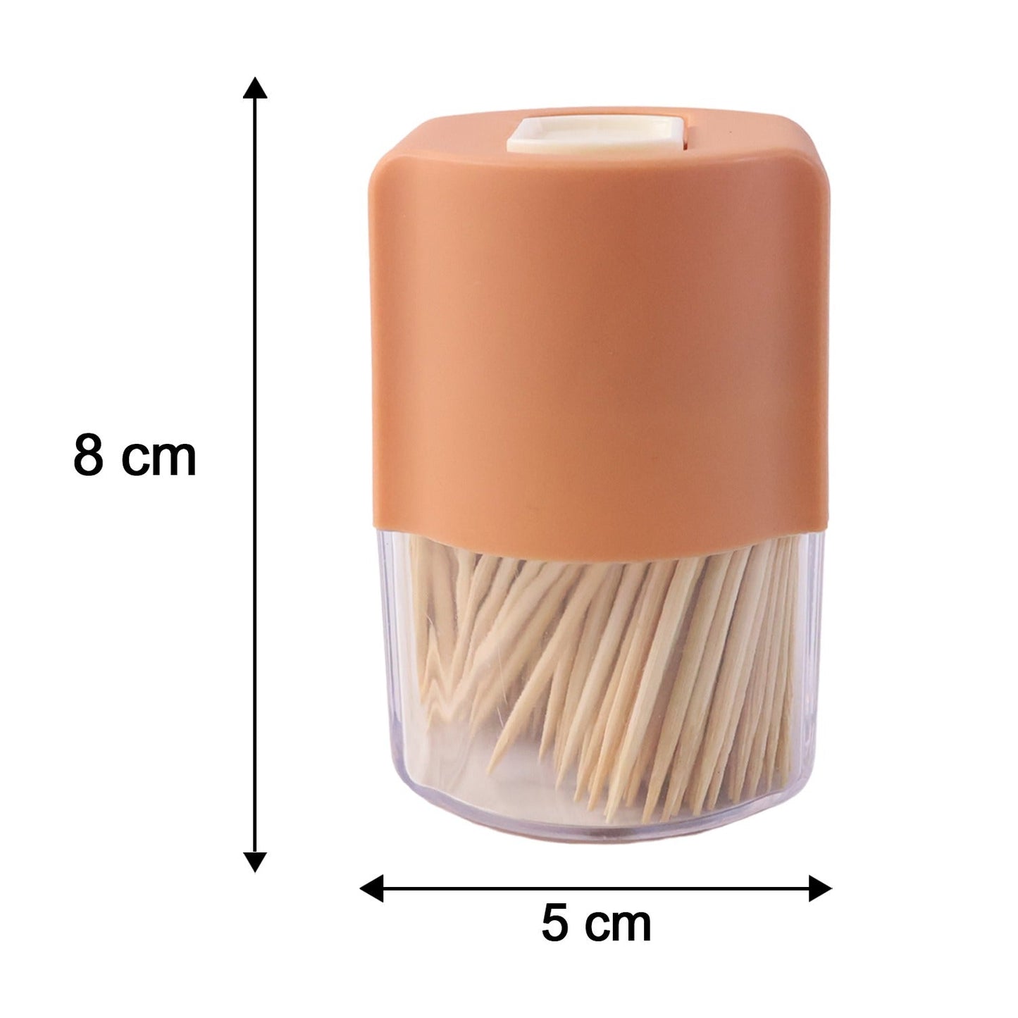 Toothpick Dispenser Box Set Automatic Pop-Up Holder for Dining Table (1 Set)