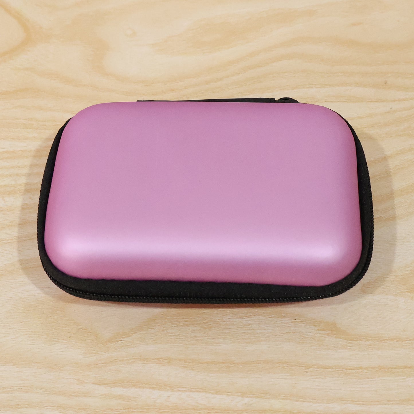 Top view of compact travel storage case