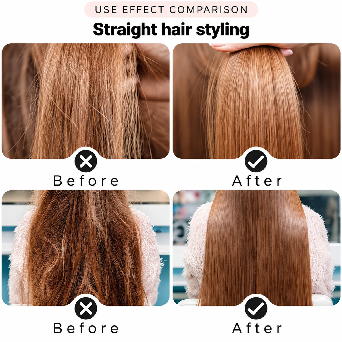 Cordless hair straightener comb with removable cap 08