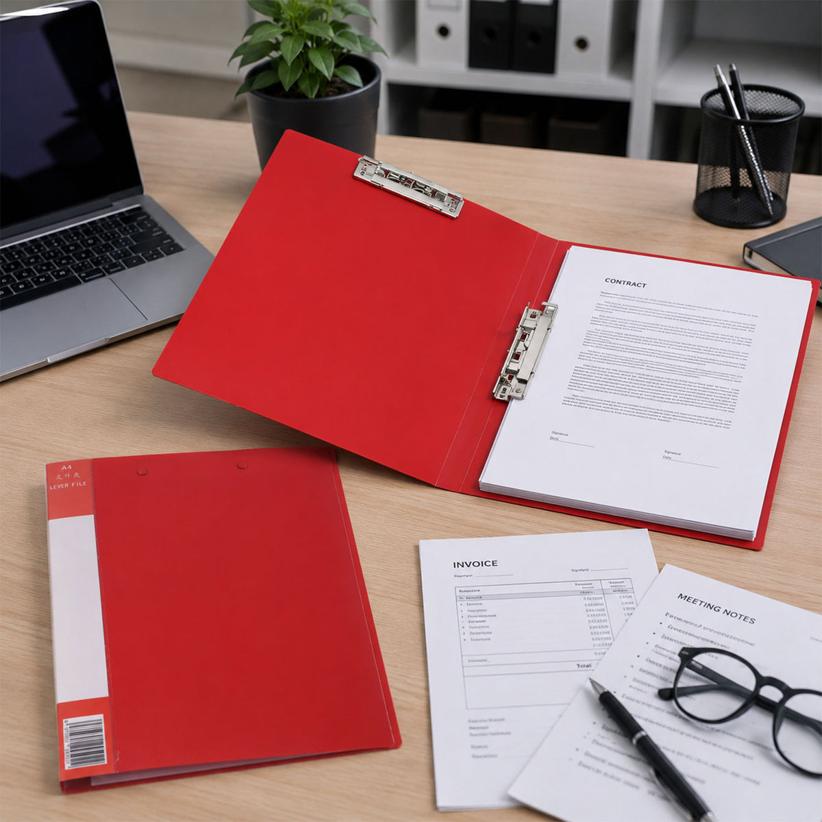 Double clip folder office use