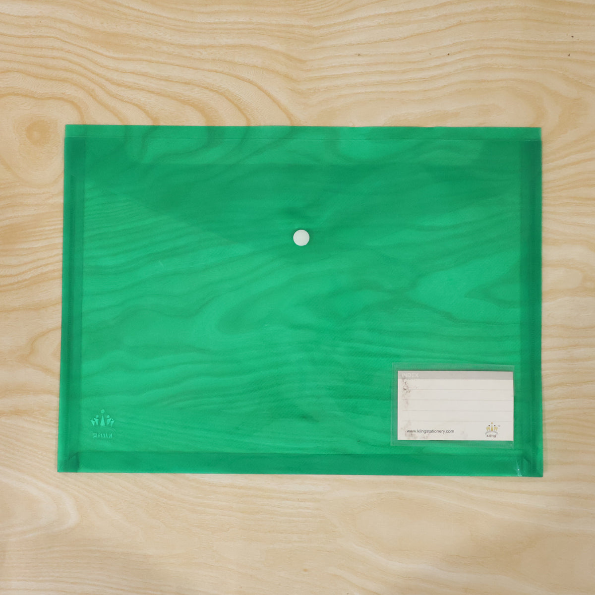Plastic document file folder live product photo