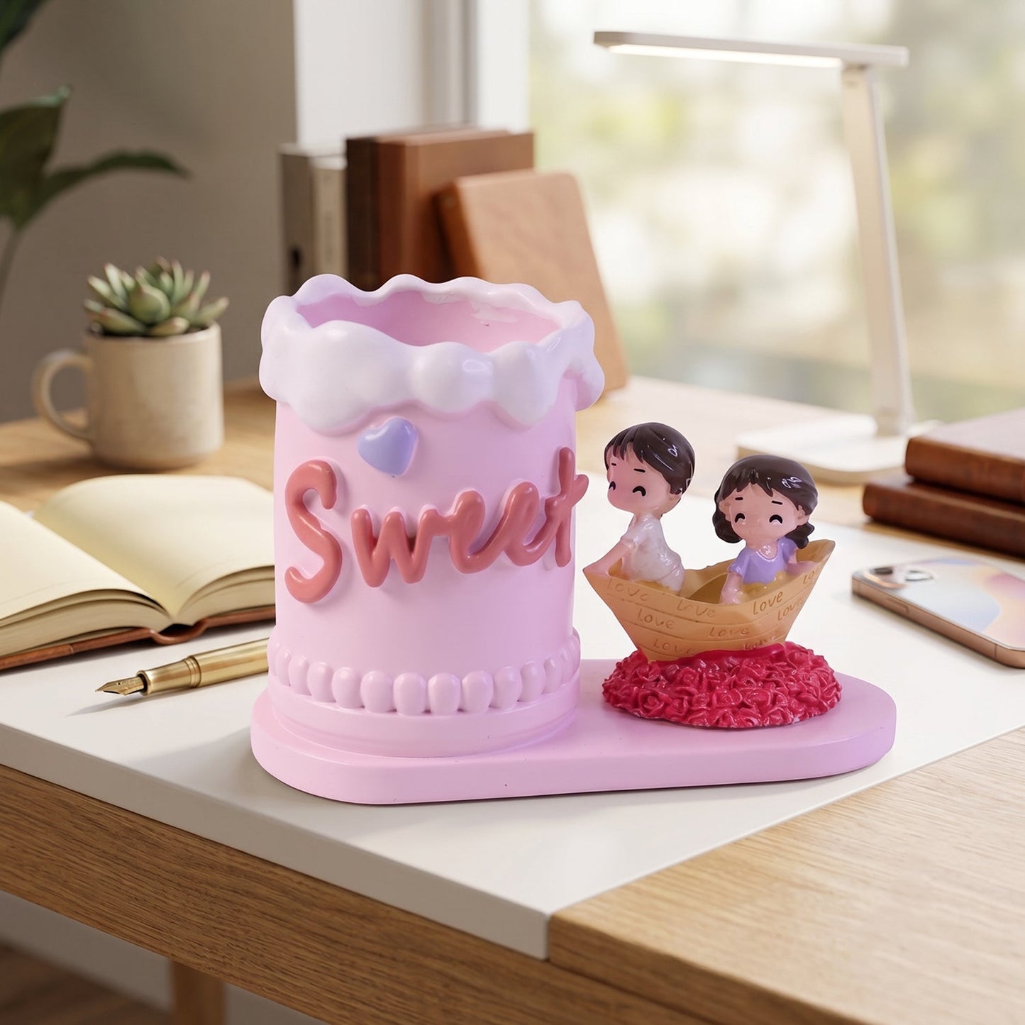 22180 pen holder white background