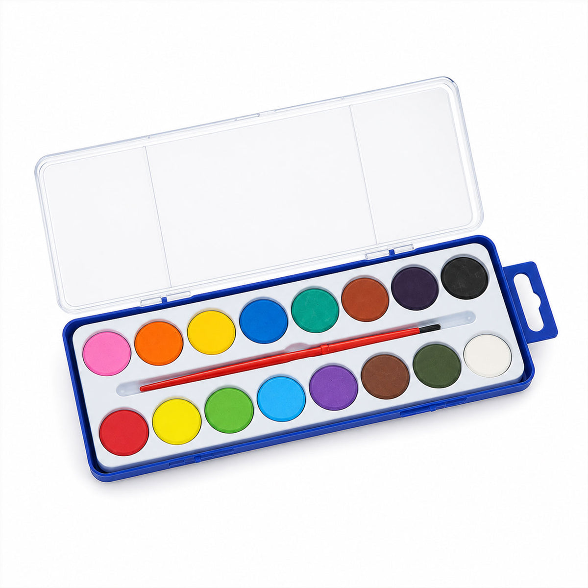 Watercolor paint white bg