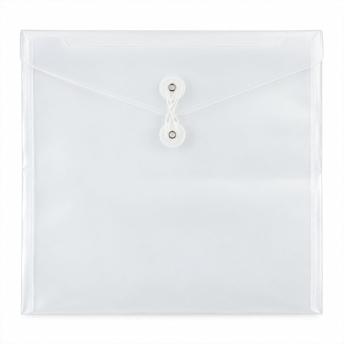 Plastic document file folder white background