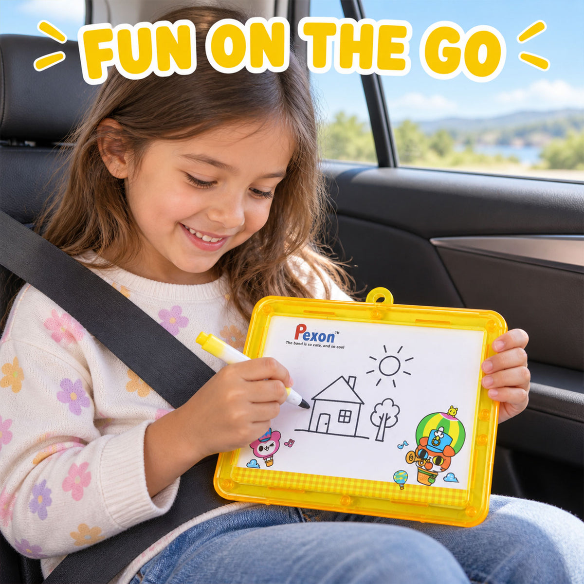 Reusable kids writing and drawing slate - view 8
