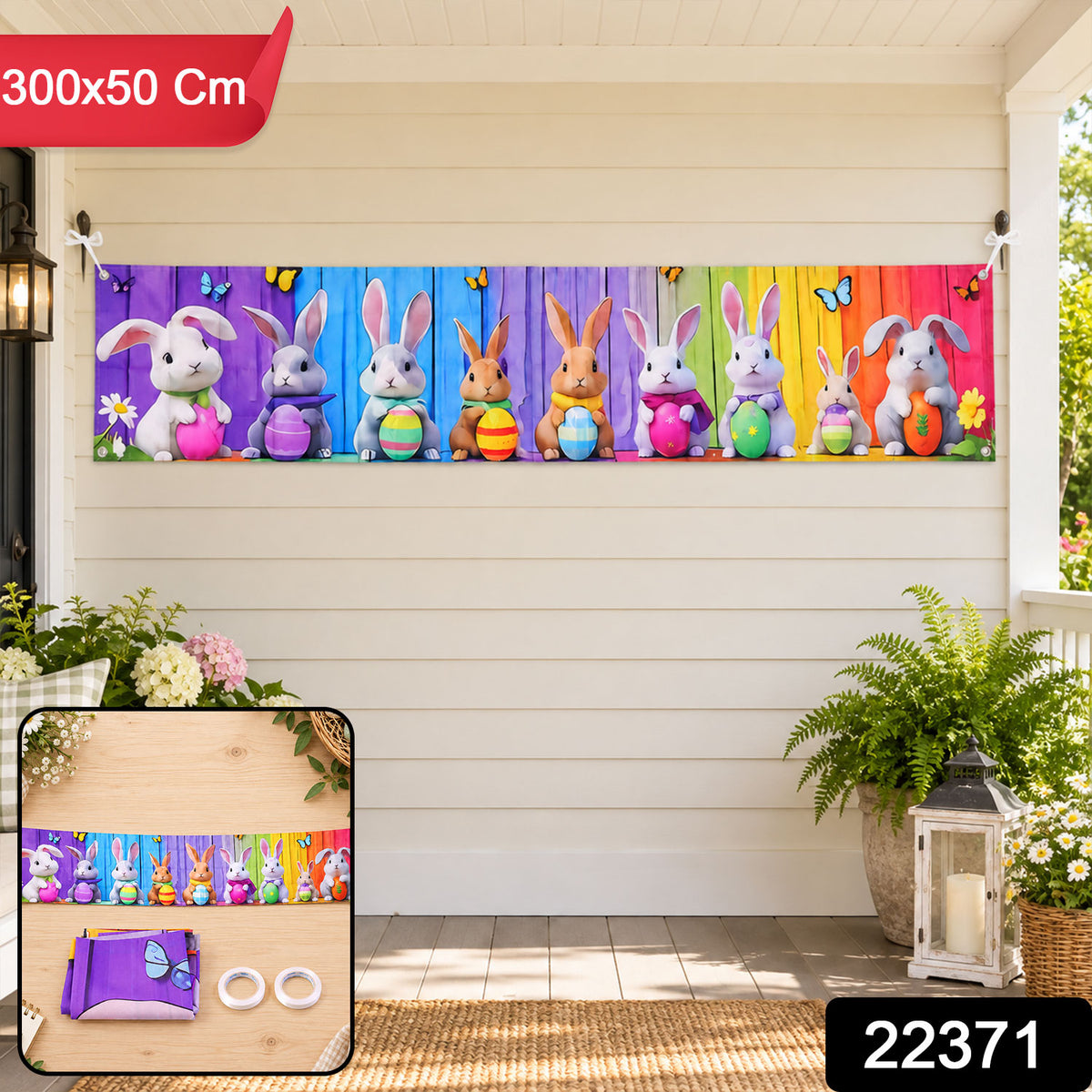Easter backdrop curtain pack