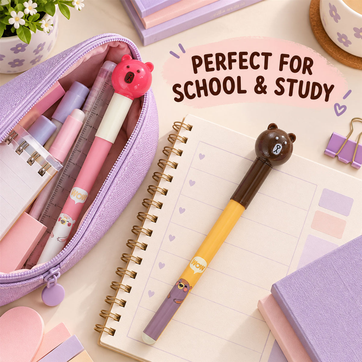 Bear ball pen school use