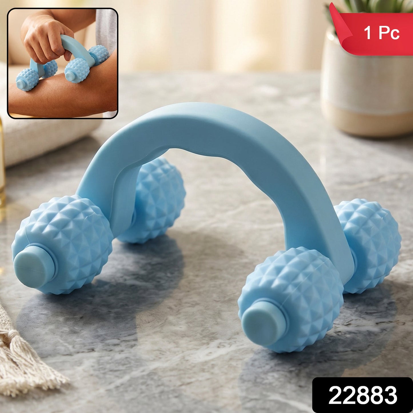 22883 handheld roller body massager sku