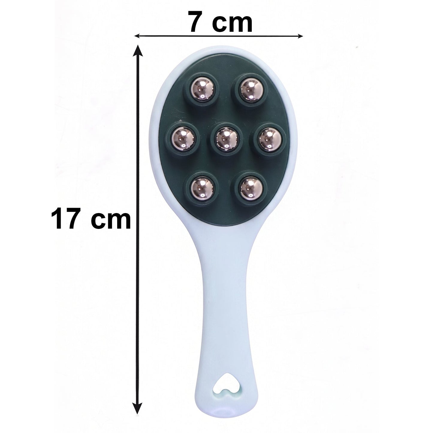 22886 handheld roller ball massager size