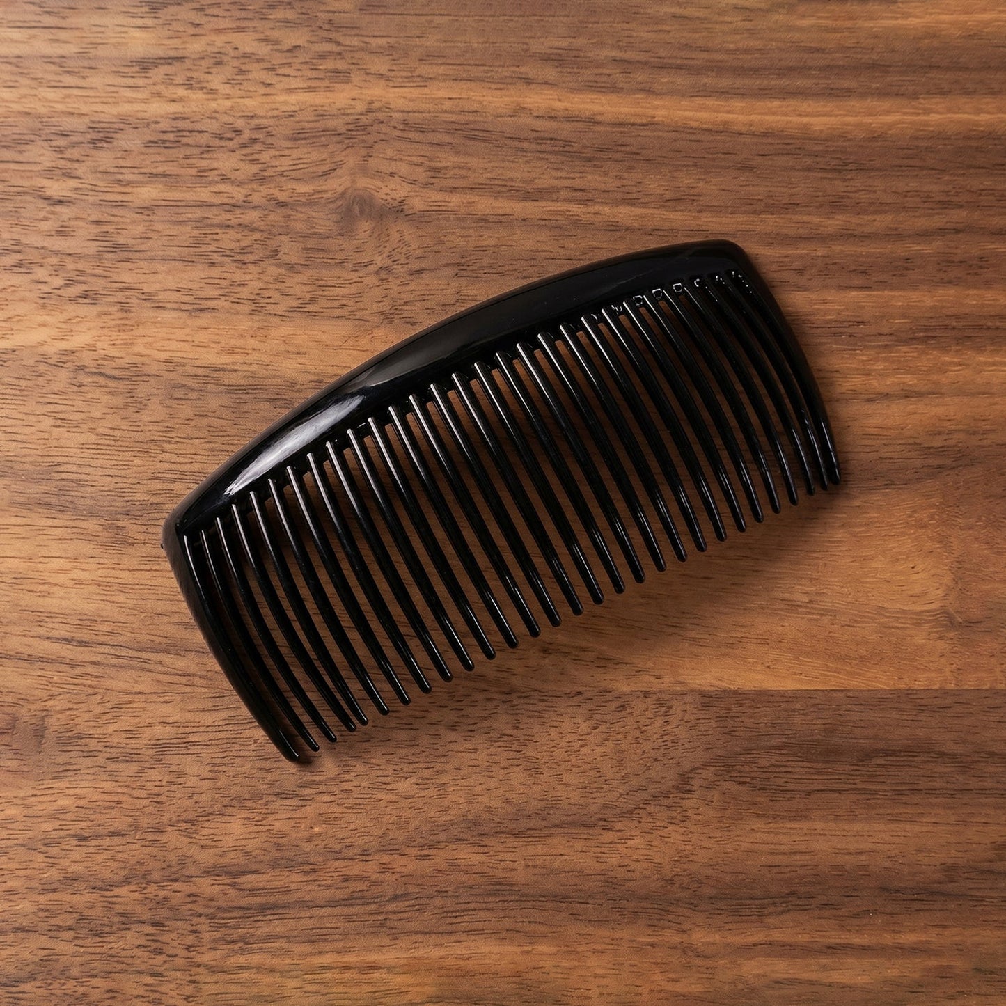 Plastic hair styling side comb slide