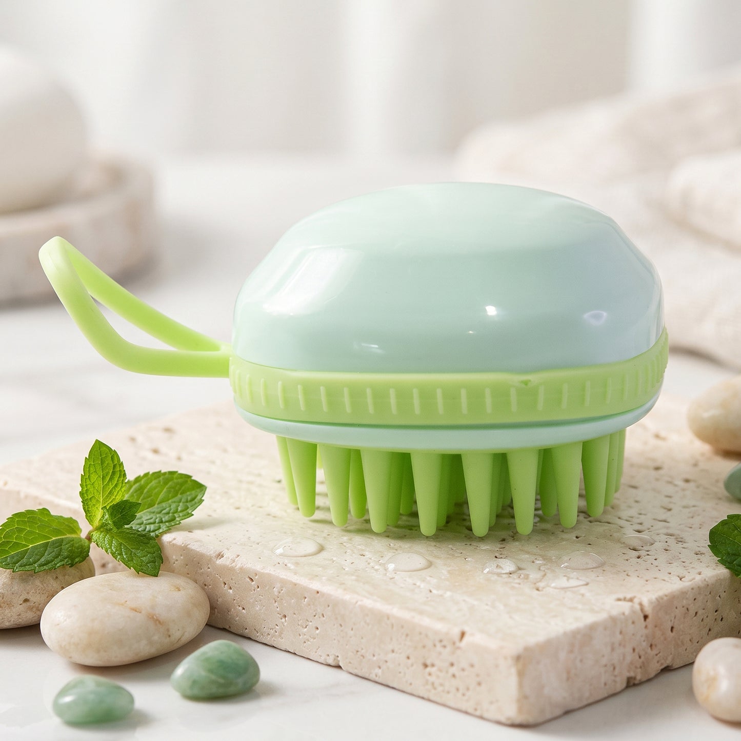 Silicone scalp massage shampoo brush - image 4