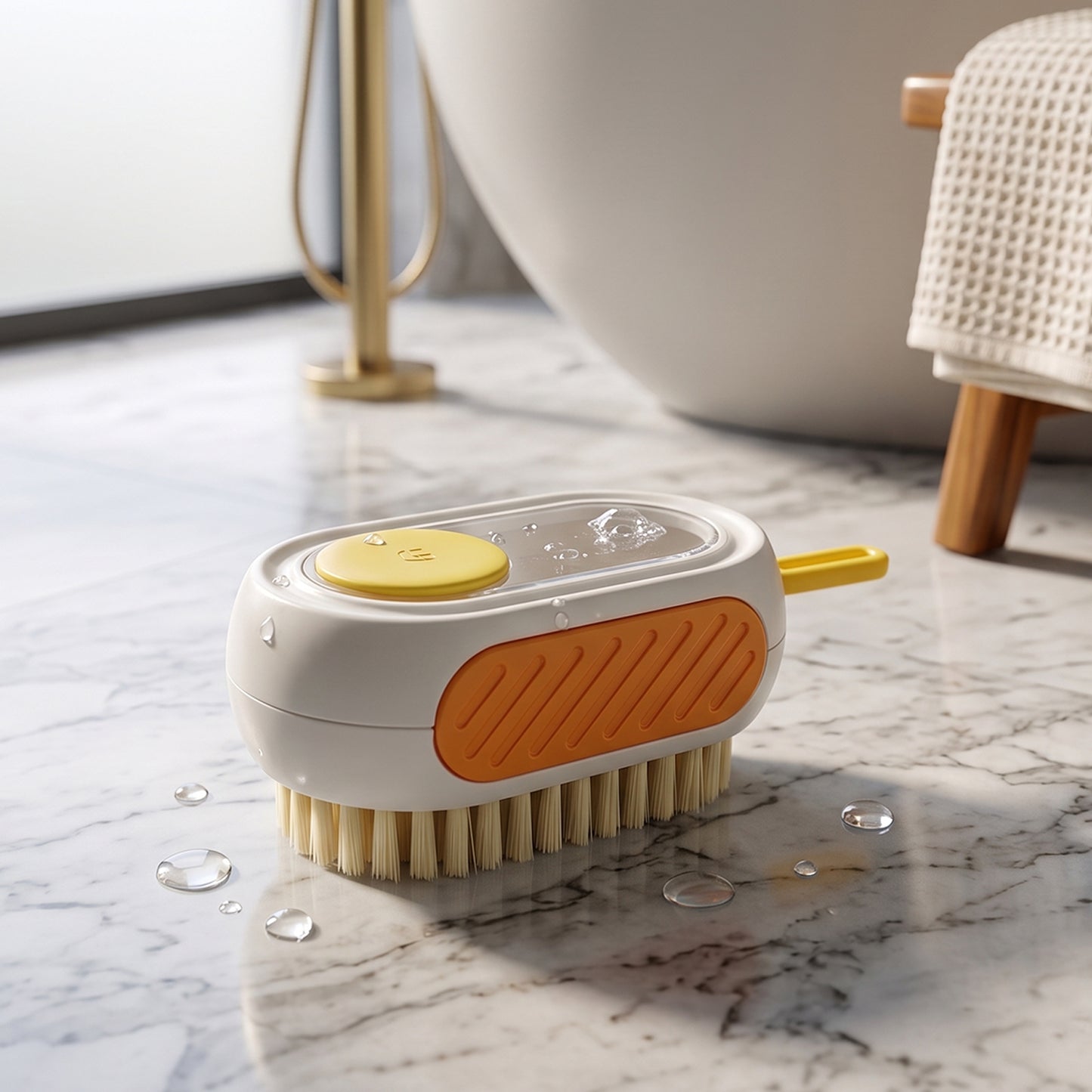 Compact cleaning brush product view
