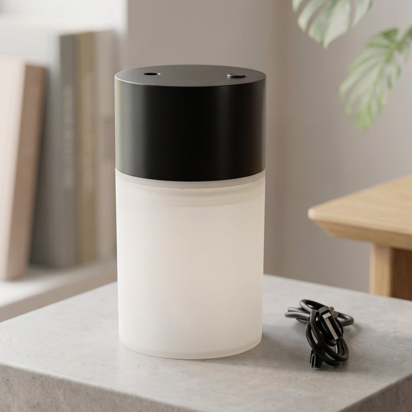 Portable mini USB air humidifier with USB cable