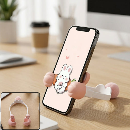 Flexible bunny phone holder - image 1