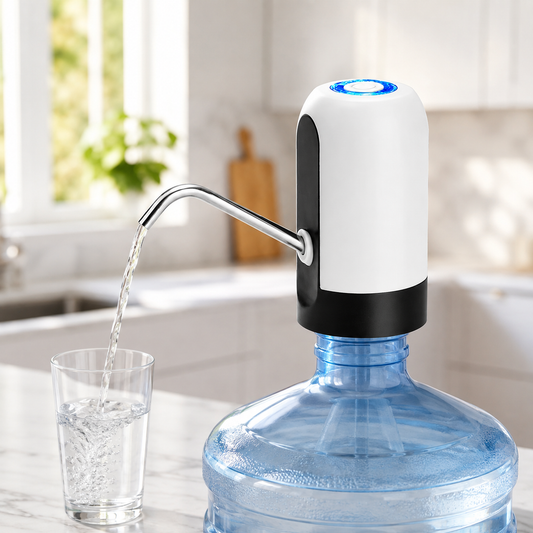 Automatic Water Pump – USB Rechargeable for 20L Bottles | Tidy Table
