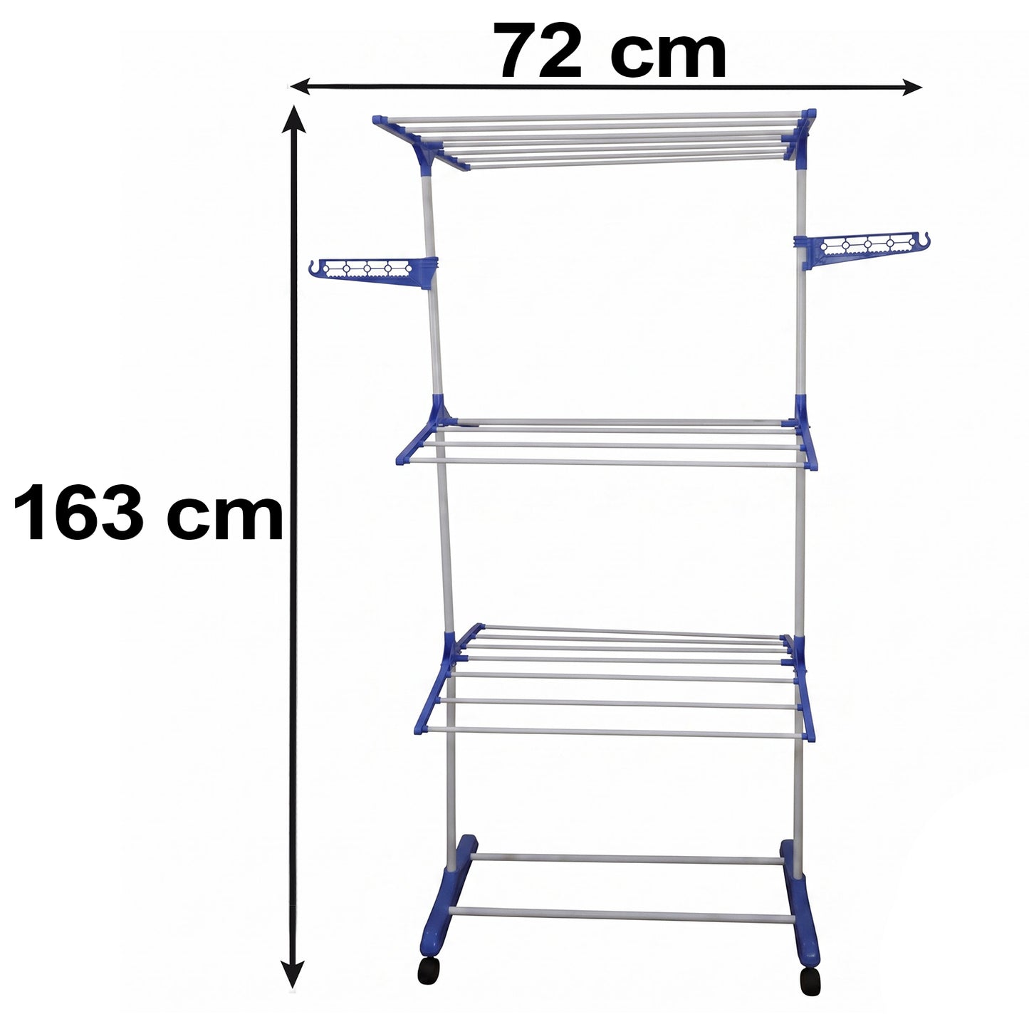 Clothes drying stand size 72 x 163 cm