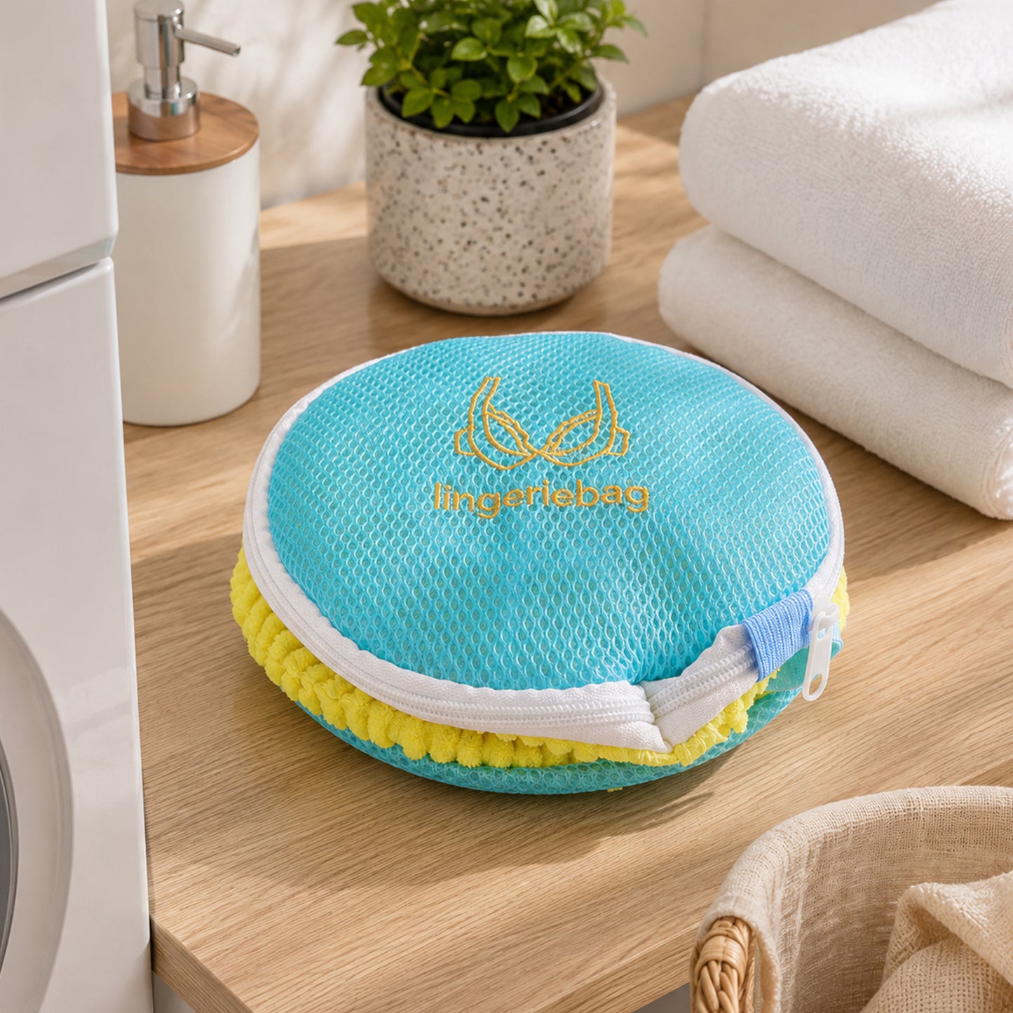 Protective lingerie wash bag product view