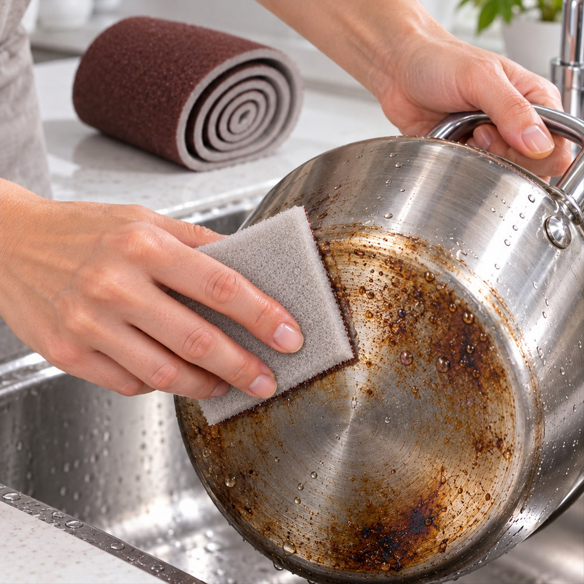 Abrasive sponge cleaning roll cut to size 9 x 100 Cm Abrasive_Sponge_Roll_02.jpg