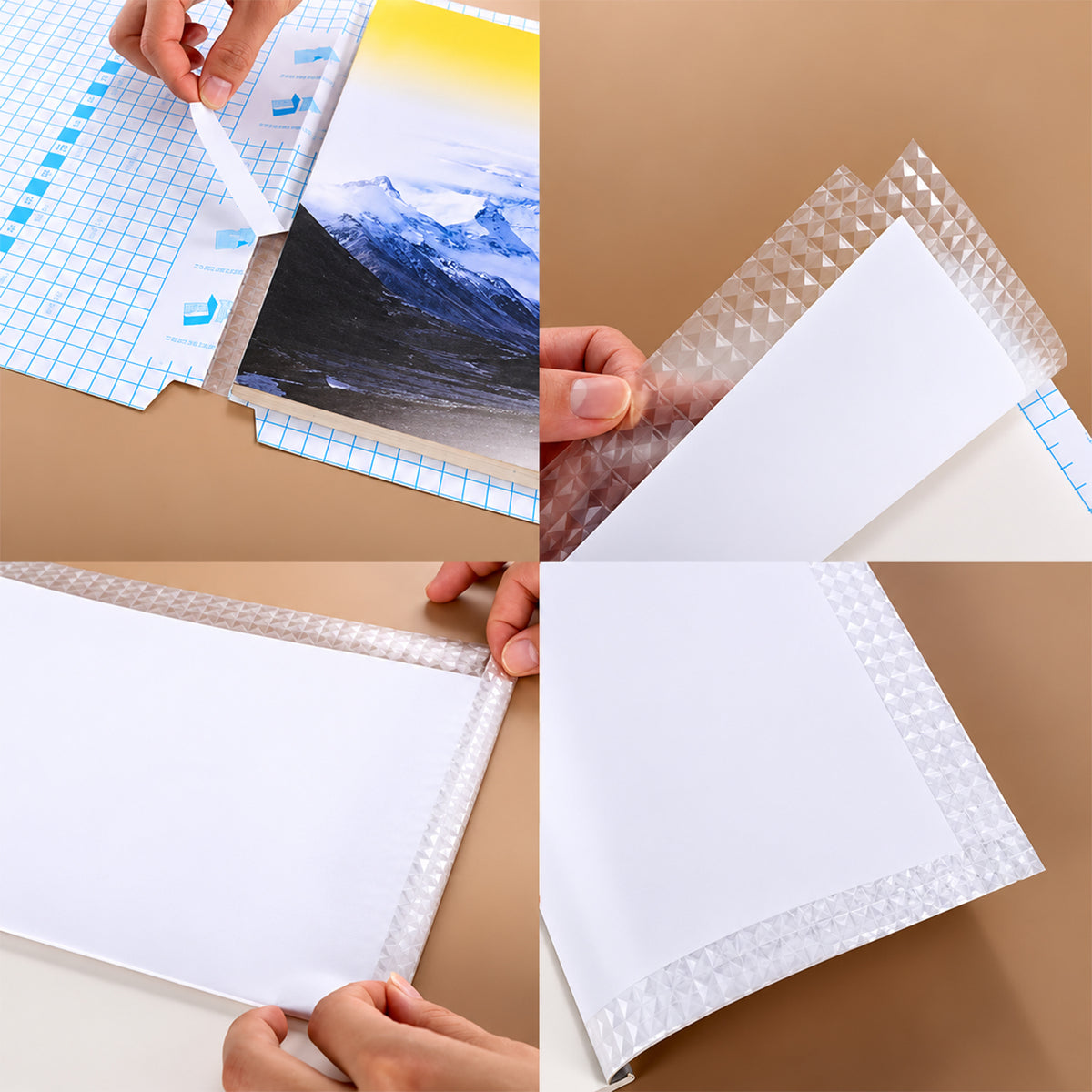 Clear book cover name labels school
