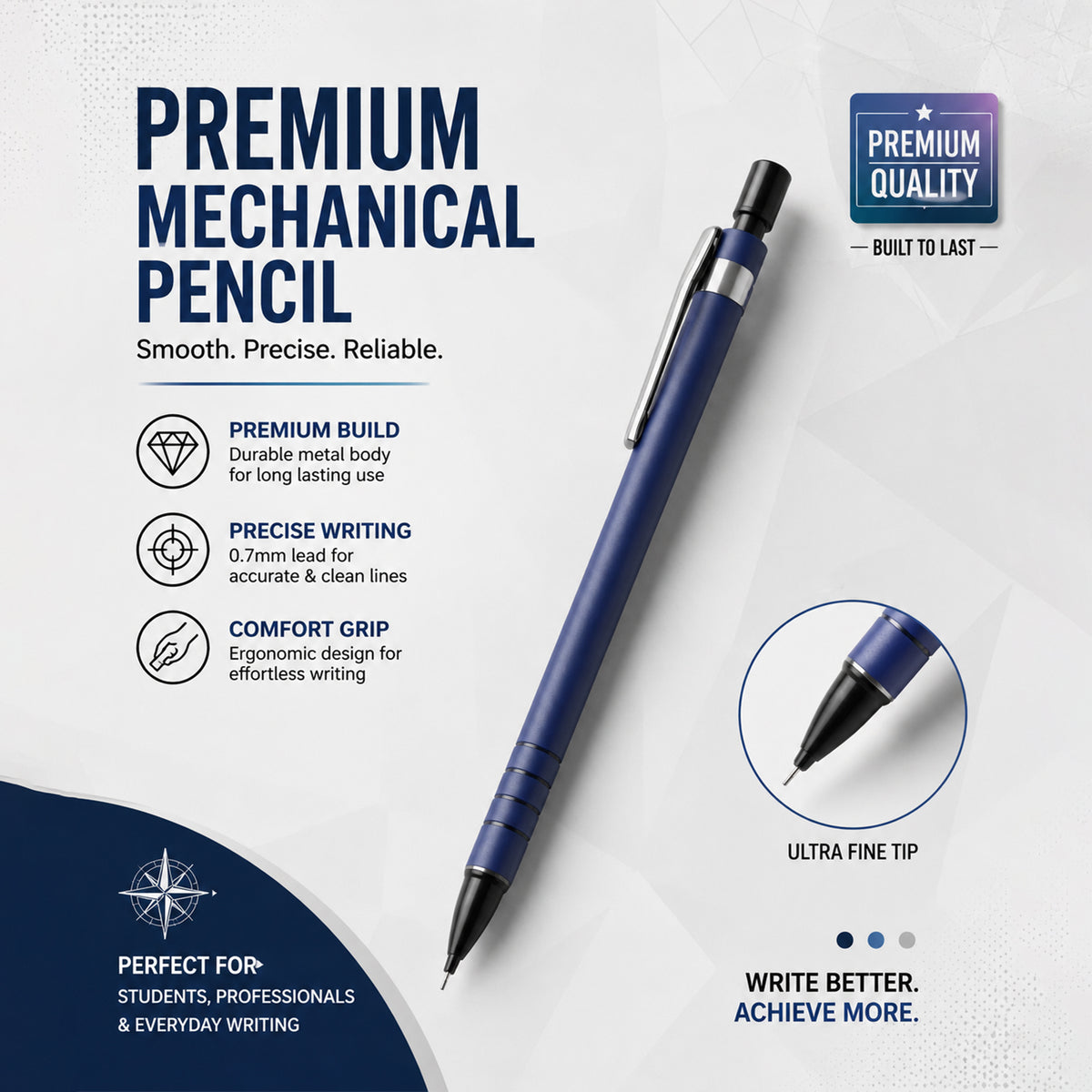 Mechanical pencil features