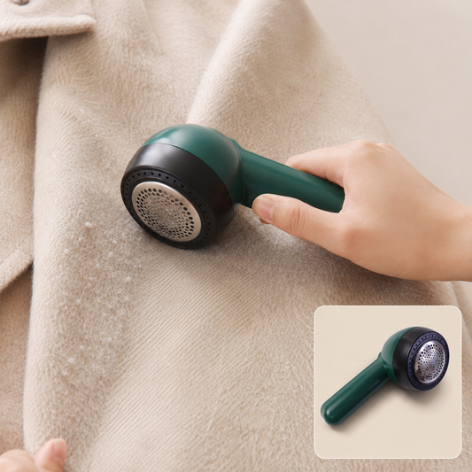 Electric Lint Remover – Cordless Fabric Shaver for Clothes and More