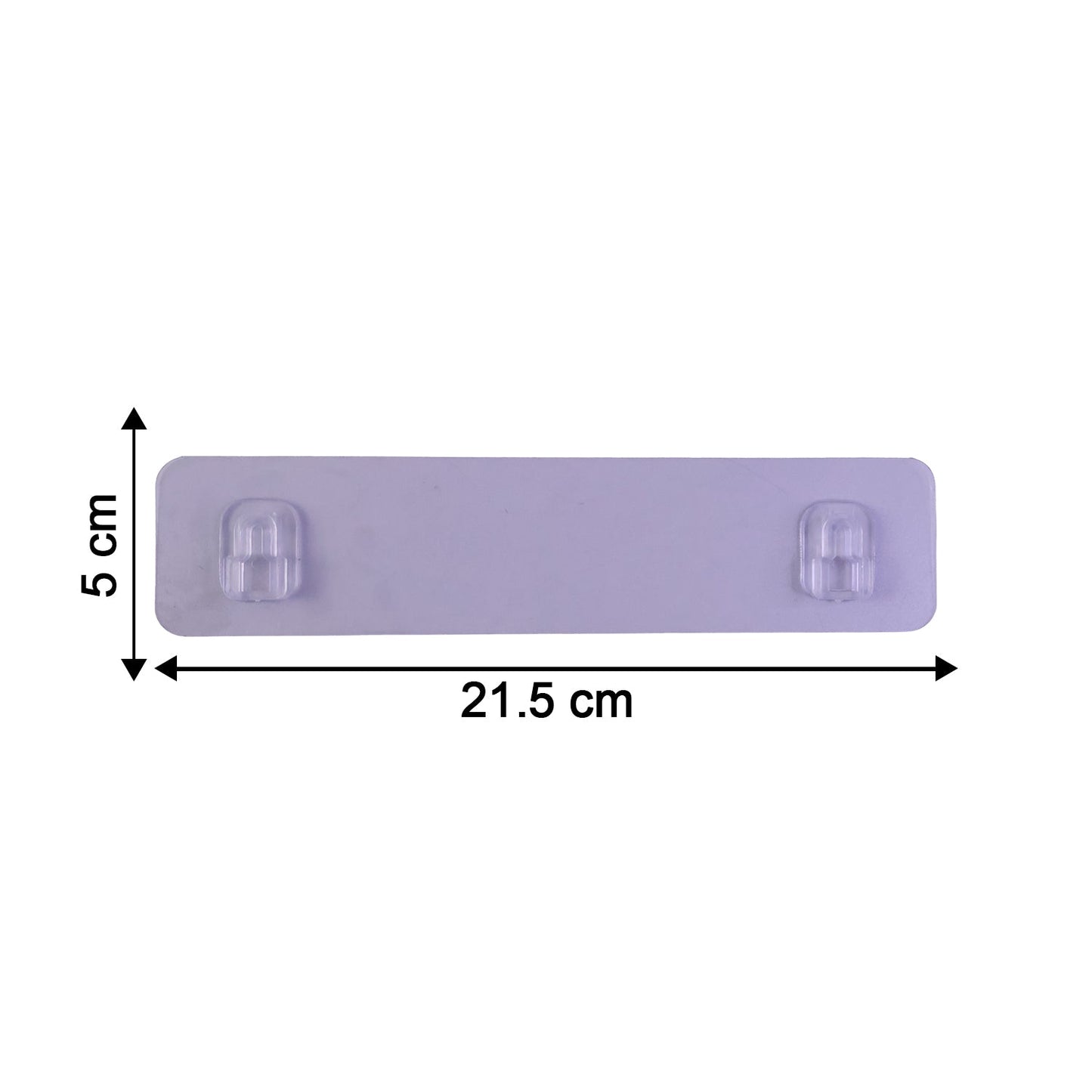 Adhesive Plastic Wall Hook Strong Sticky Hook for Kitchen Bathroom Home (1 Pc)