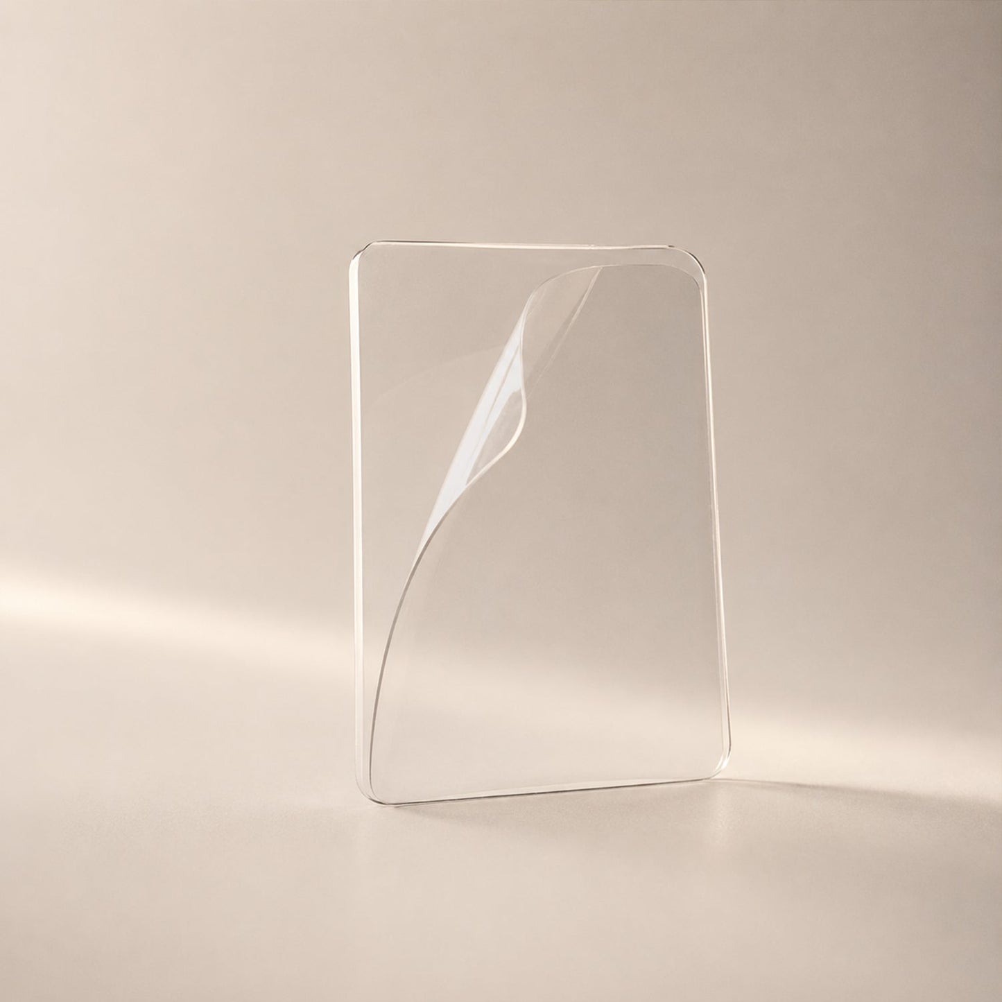 Reusable Transparent Double Sided Nano Adhesive Gel Wall Sticker Pad Grip (1 Pc)