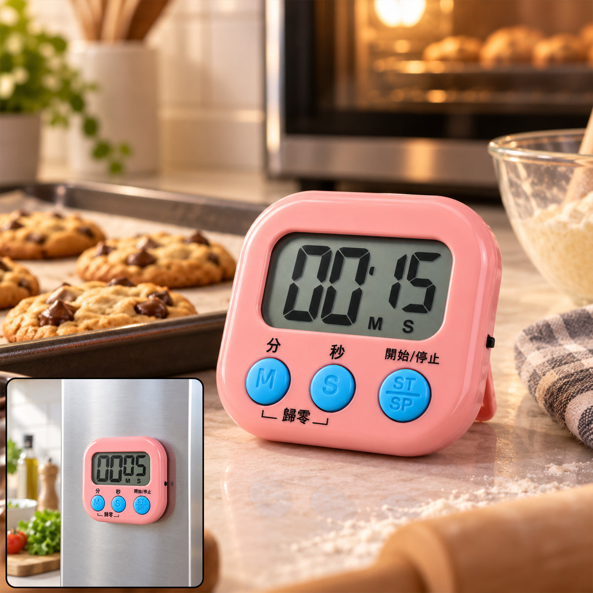 Digital kitchen timer - view 01