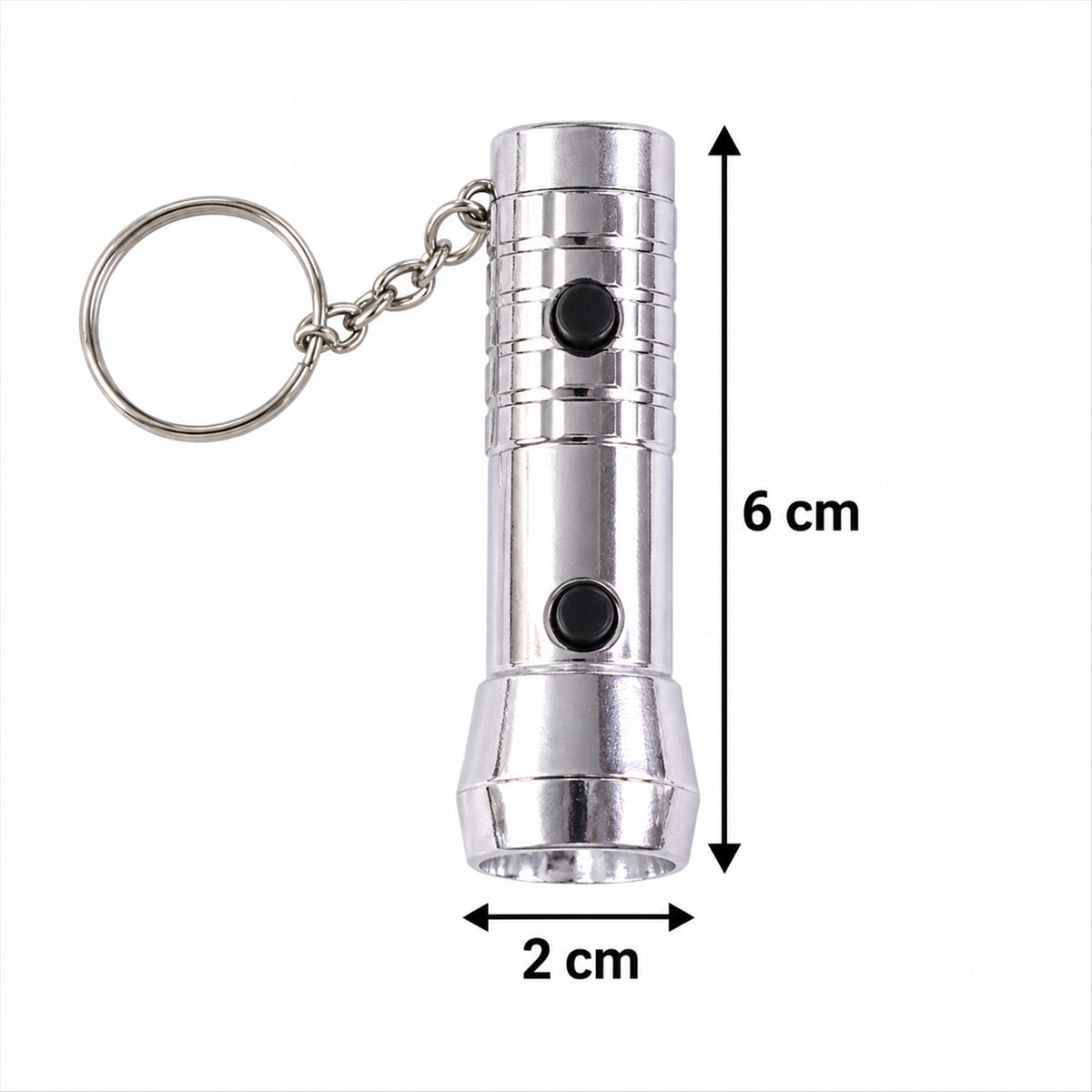 Mini keychain torch with white and UV light 6