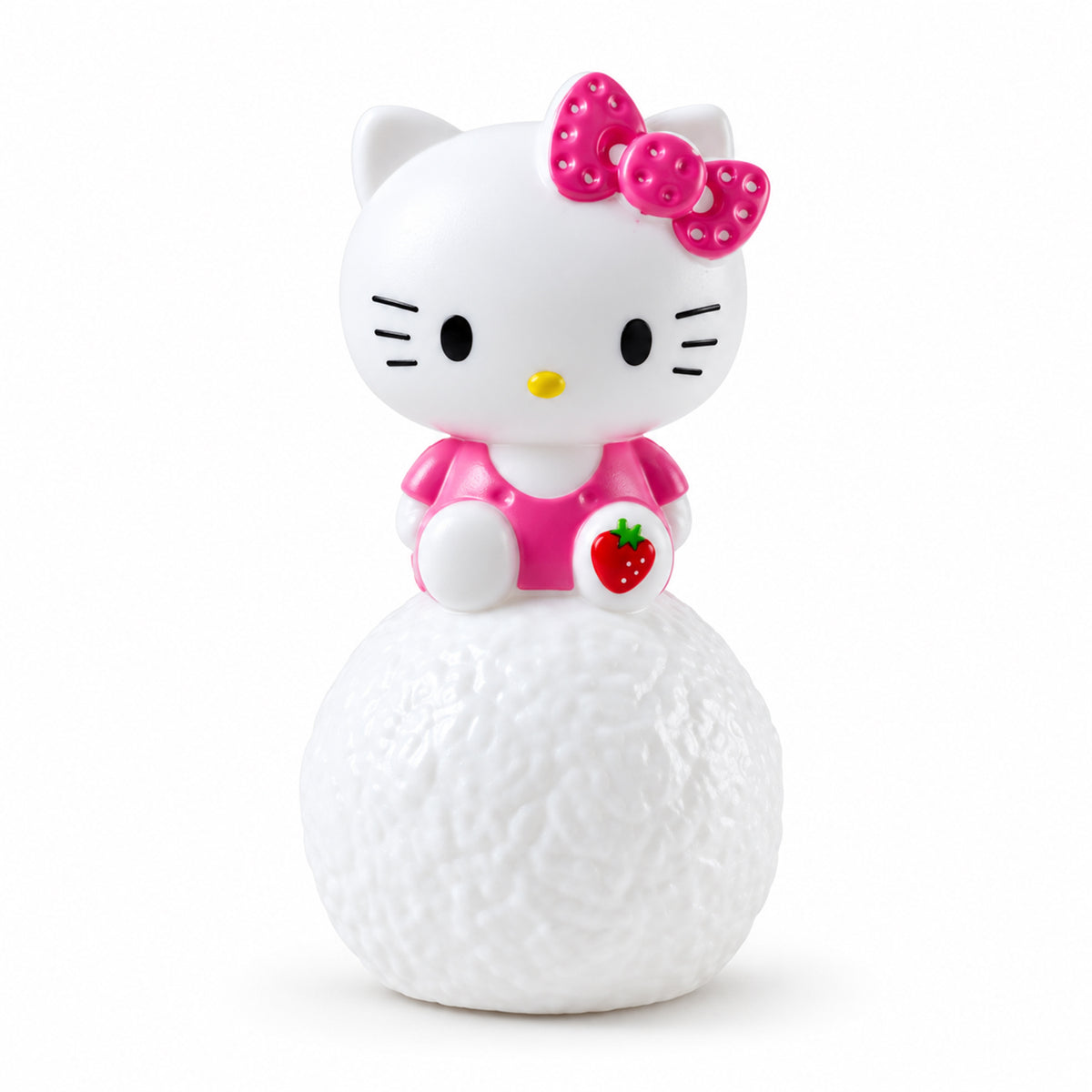 Cartoon cat LED night light - white background