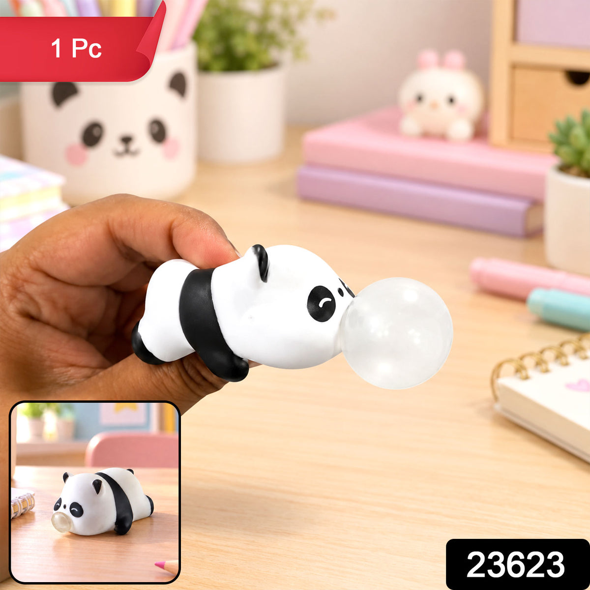 Panda squishy toy pack