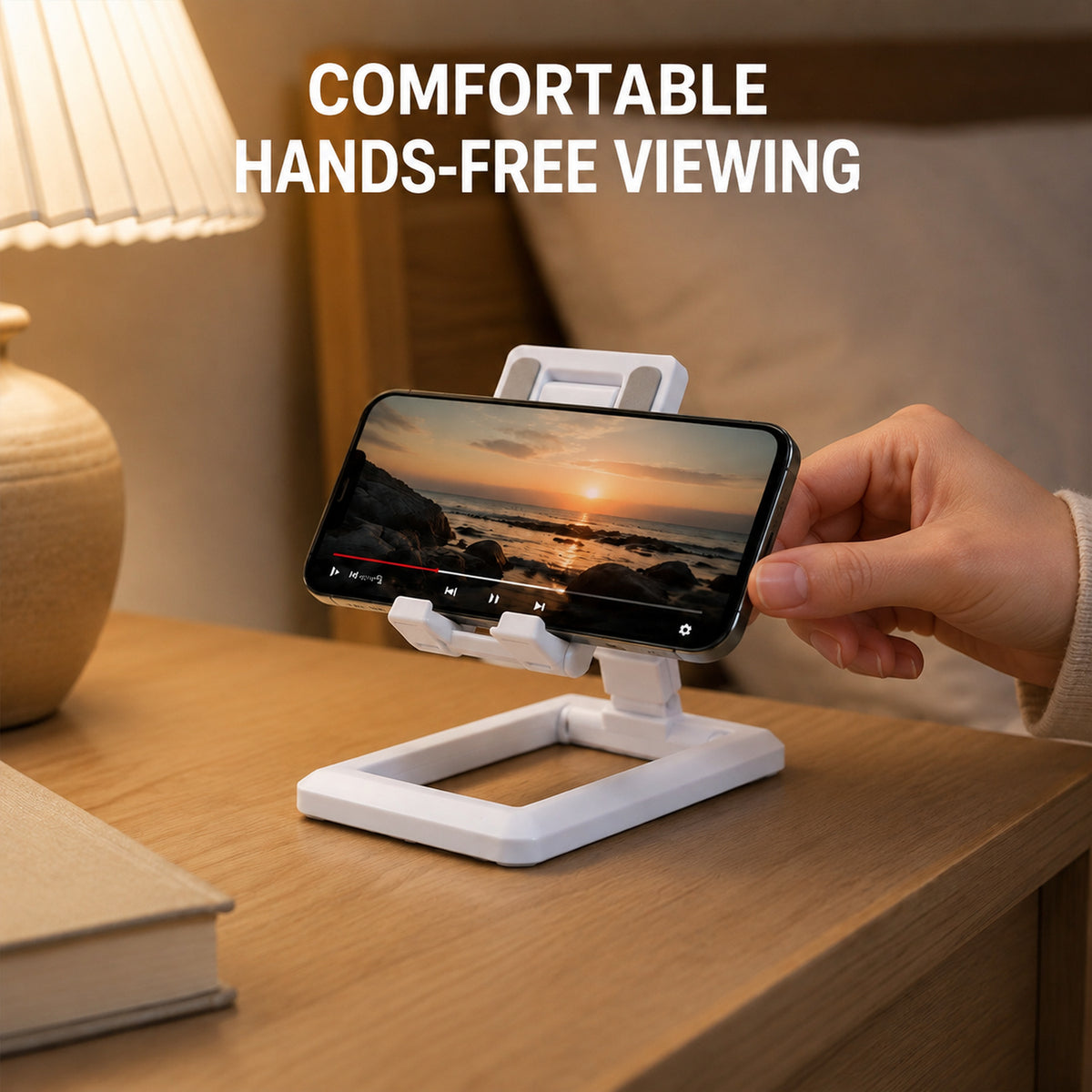 23678_foldable_pla_mobile_phone_holder_stand_no2 lifestyle