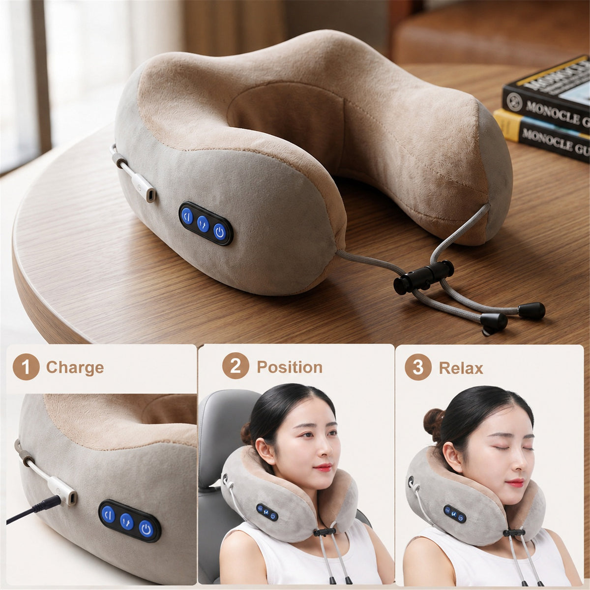 23773_u_shape_electric_neck_massage_pillow image 6
