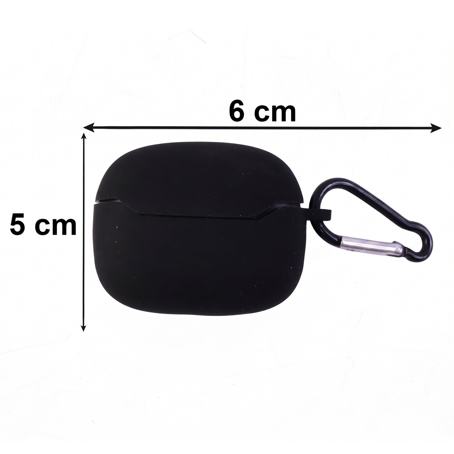 Wireless TWS earbuds being worn