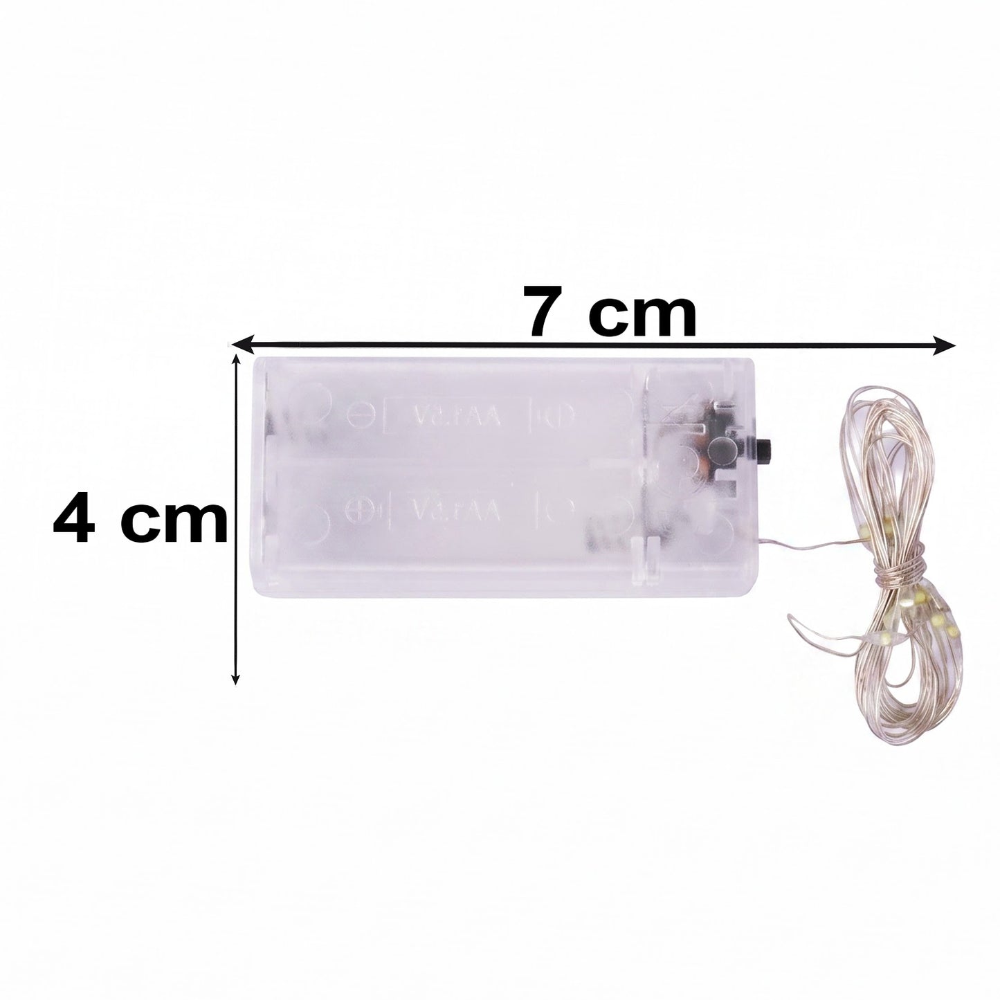 Multi string LED set battery box dimensions
