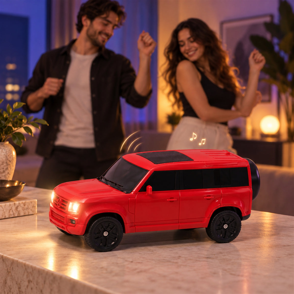 Car shaped wireless speaker features - view 7