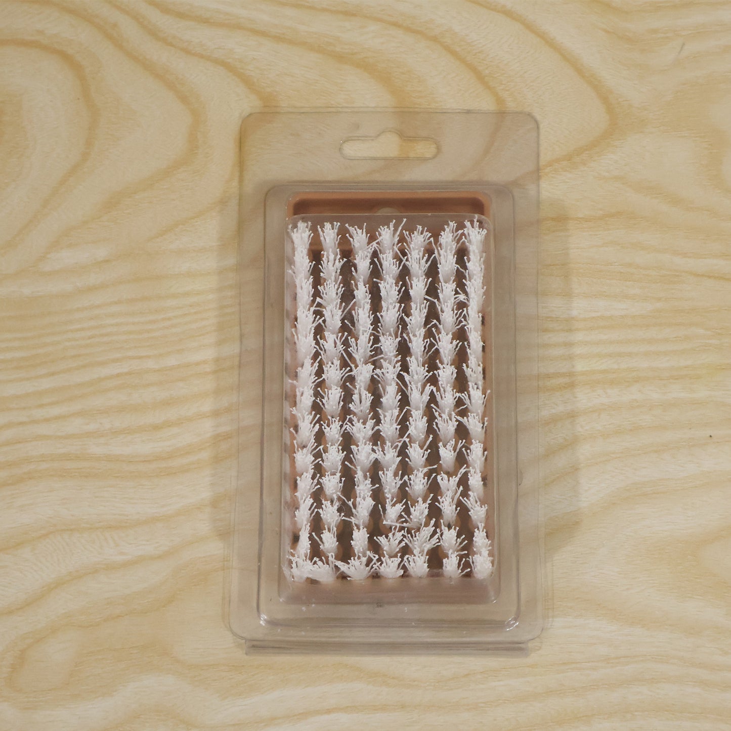 Actual cleaning brush card packing live photo