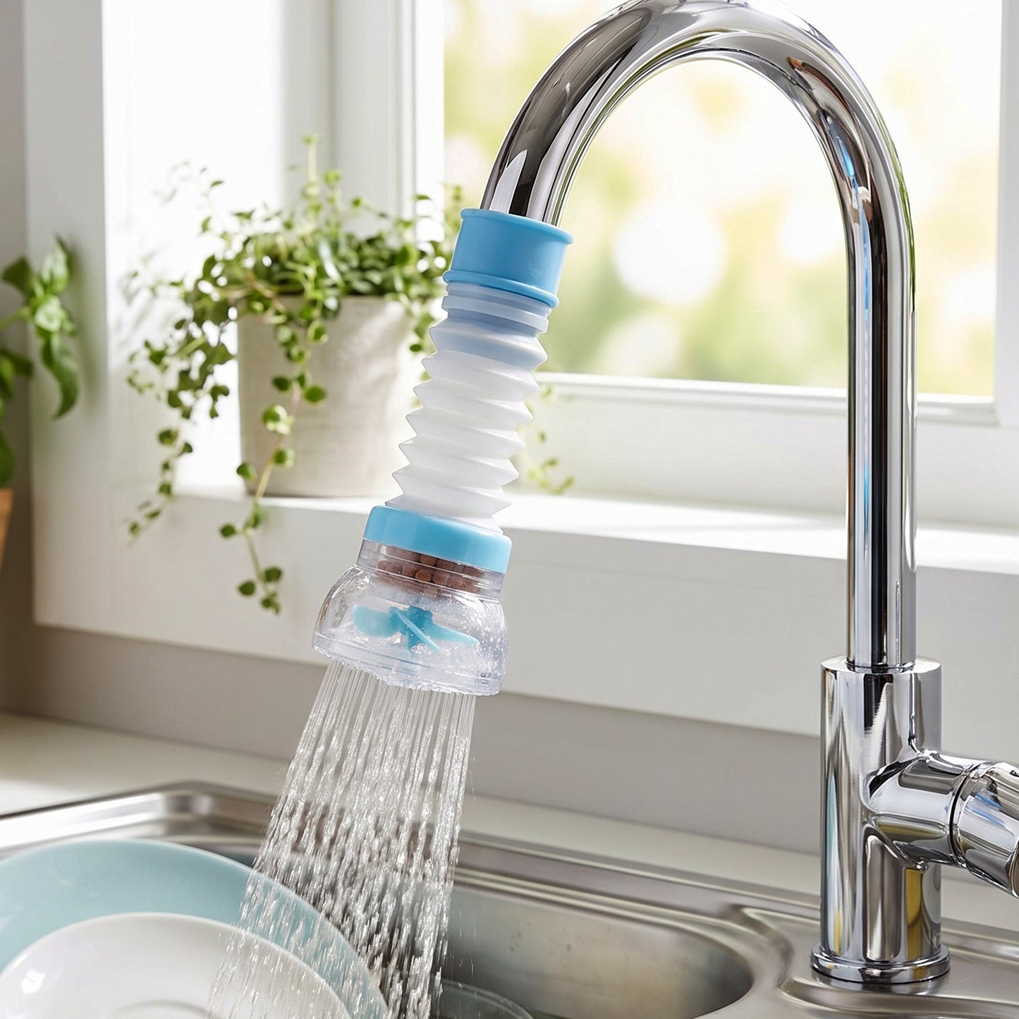 Plastic faucet water filter aerator - image 7