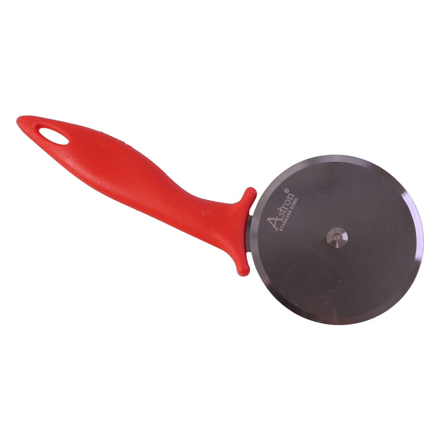 SS Pizza Cutter Wheel with Plastic Handle Stainless Steel Sharp Slicer (1 Pc)