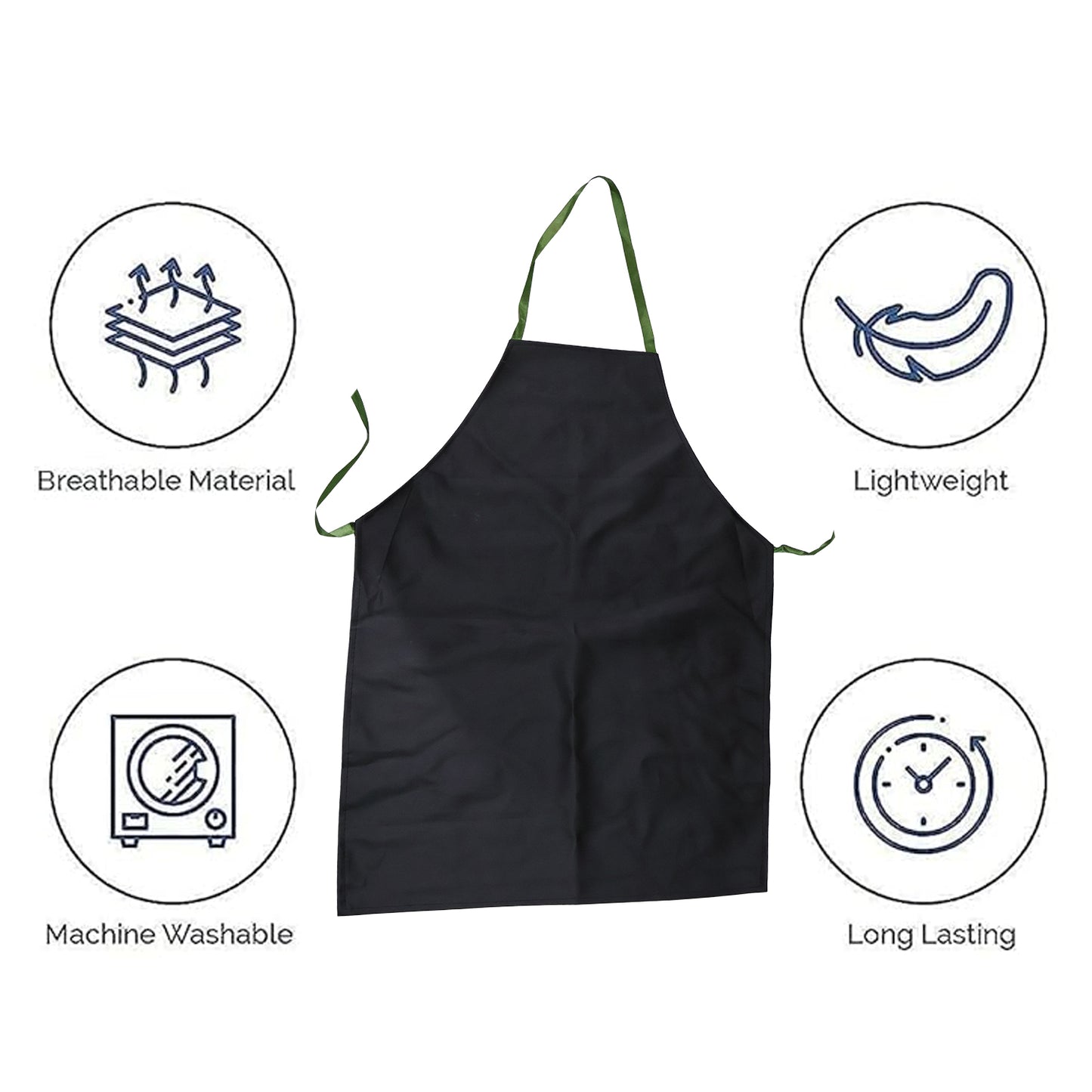 Adjustable kitchen cooking apron feature overview