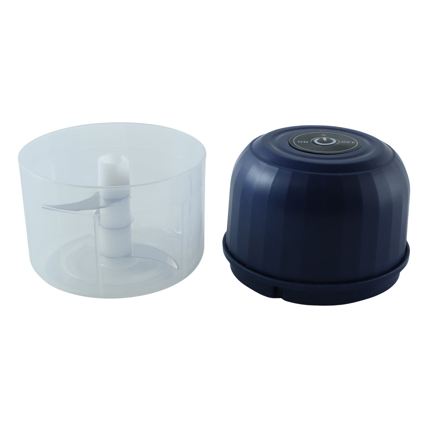 USB Rechargeable Mini Food Chopper with Glass Bowl for Quick Kitchen Prep (1 Pc) - image 5