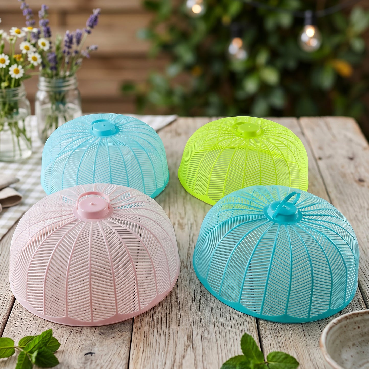 Reusable food protector set