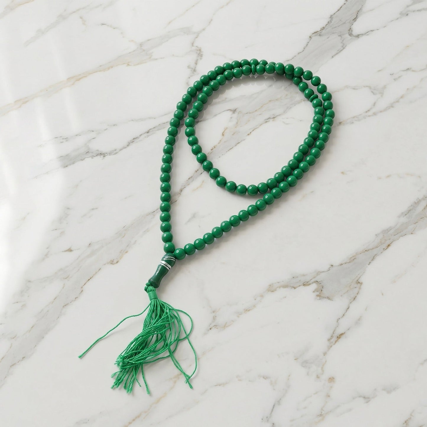 99 Beads Jap Mala Prayer Beads Necklace for Meditation Chanting Pooja (1 Pc)